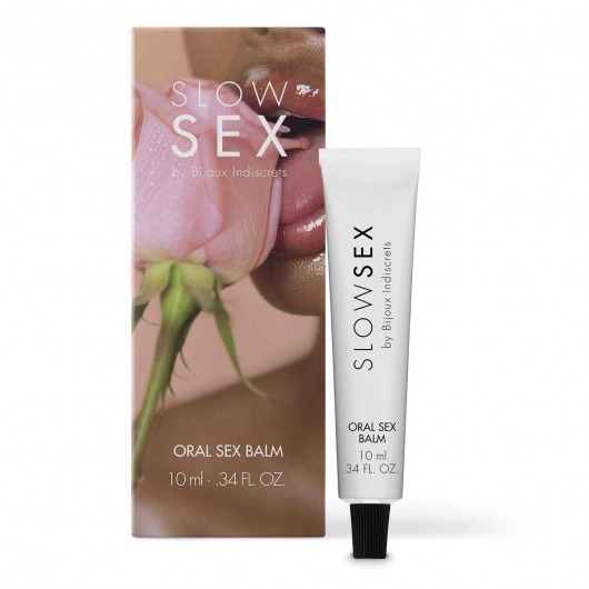 Бальзам для орального секса Slow Sex Oral Sex Balm - 10 мл. - Bijoux Indiscrets - купить с доставкой в Волжском