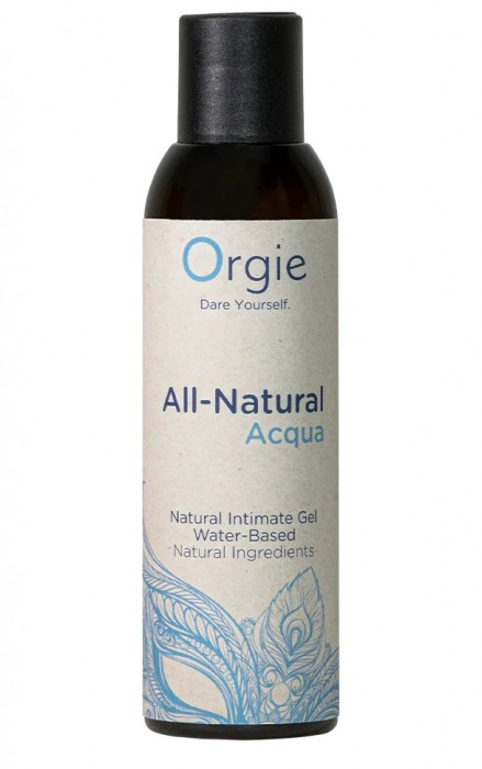 Интимный гель на водной основе Orgie All-Natural Acqua - 150 мл. - ORGIE - купить с доставкой в Волжском