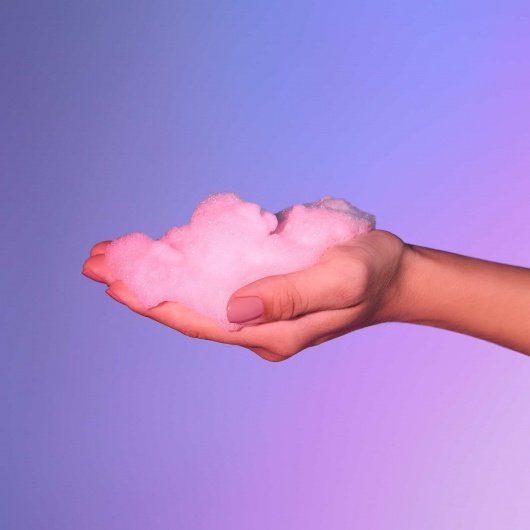 Массажная хрустящая пенка Tickle My Body Cotton Candy с ароматом сладкой ваты - 150 мл. - Love to Love - купить с доставкой в Волжском