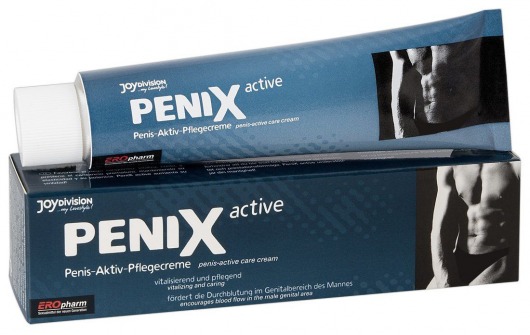 Возбуждающий крем для мужчин PeniX active - 75 мл. - Joy Division - купить с доставкой в Волжском