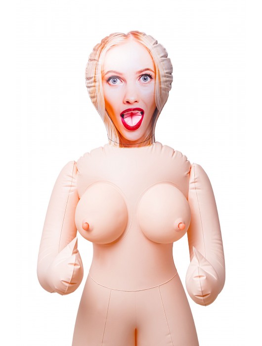 Надувная секс-кукла Lilit с тремя рабочими отверстиями - ToyFa - в Волжском купить с доставкой