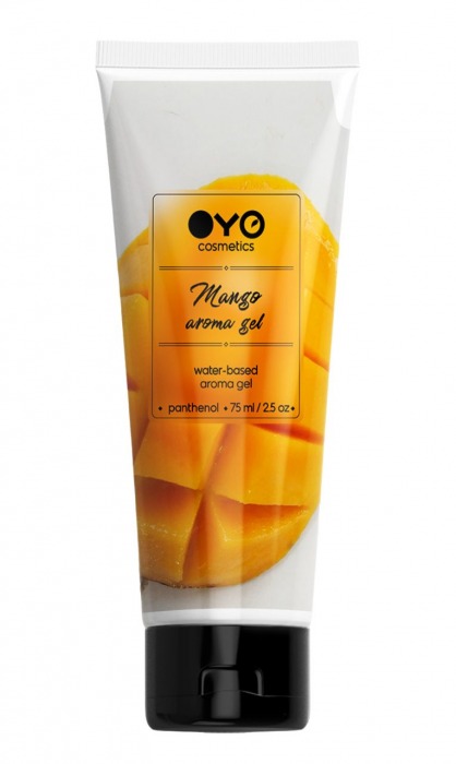 Лубрикант на водной основе OYO Aroma Gel Mango с ароматом манго - 75 мл. - OYO - купить с доставкой в Волжском