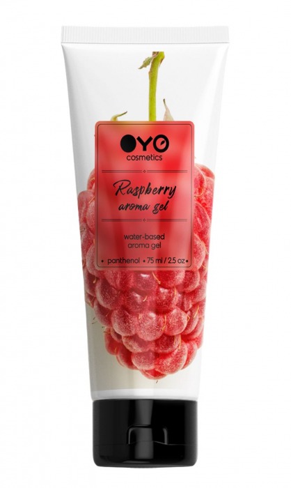 Лубрикант на водной основе OYO Aroma Gel Raspberry с ароматом малины - 75 мл. - OYO - купить с доставкой в Волжском