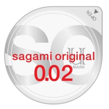 Ультратонкий презерватив Sagami Original - 1 шт. - Sagami - купить с доставкой в Волжском