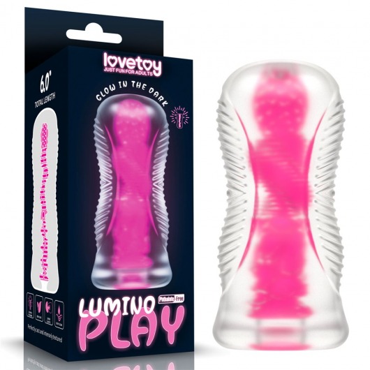 Светящийся в темноте мастурбатор 6.0 Lumino Play Masturbator - Lovetoy - в Волжском купить с доставкой