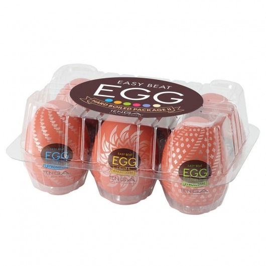 Набор из 6 мастурбаторов-яиц Tenga Egg Variety Pack V - Tenga - в Волжском купить с доставкой