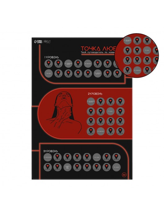 Плакат для двоих  Точка любви  со скретч-слоем - Сима-Ленд - купить с доставкой в Волжском