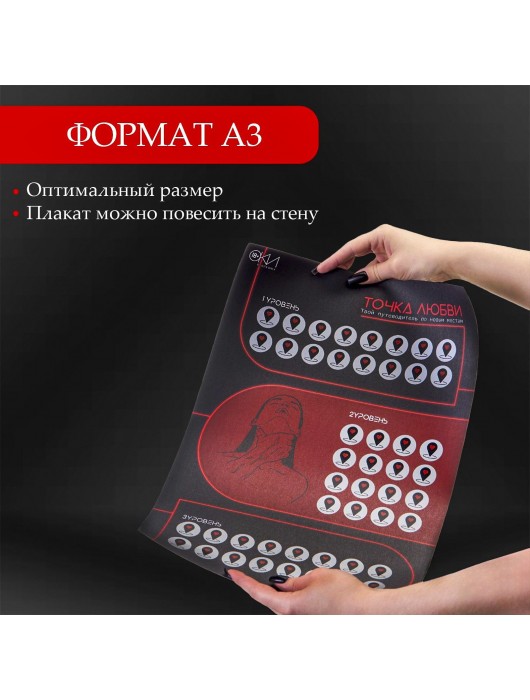 Плакат для двоих  Точка любви  со скретч-слоем - Сима-Ленд - купить с доставкой в Волжском