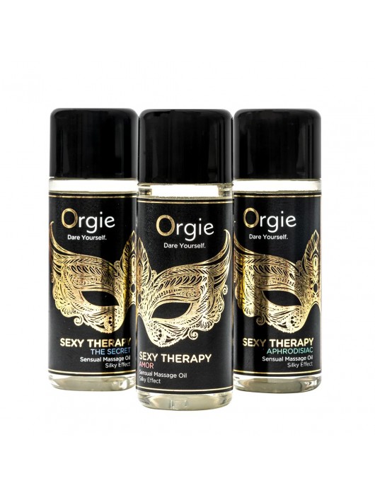 Набор массажных масел Sexy Therapy (3 флакона по 30 мл.) - ORGIE - купить с доставкой в Волжском