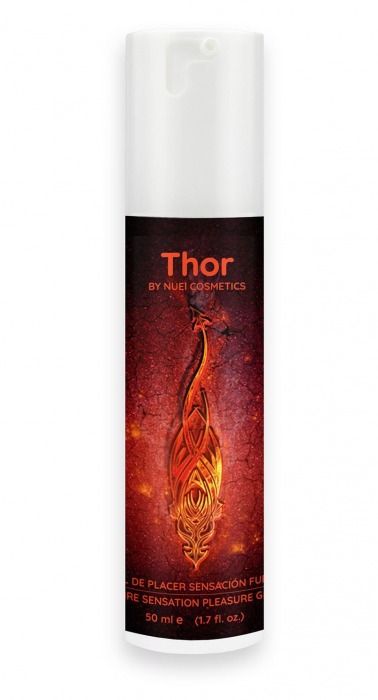 Возбуждающий унисекс гель Thor Fire Gel - 50 мл. - Nuei cosmetics - купить с доставкой в Волжском