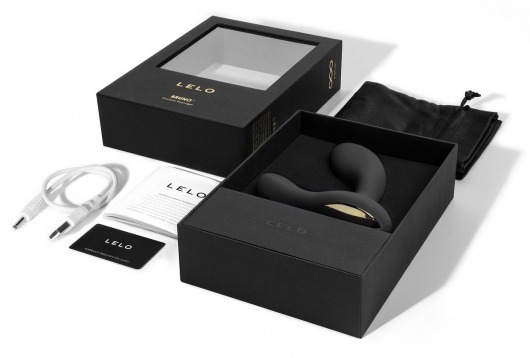 Чёрный перезаряжаемый стимулятор простаты Bruno Black - Lelo - в Волжском купить с доставкой