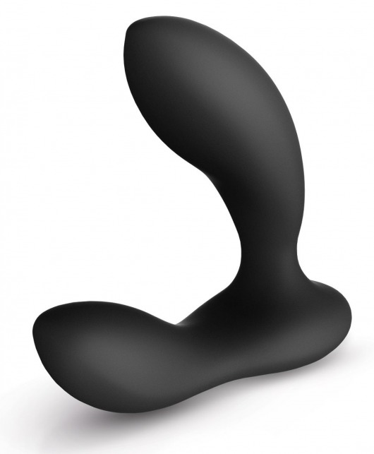 Чёрный перезаряжаемый стимулятор простаты Bruno Black - Lelo - в Волжском купить с доставкой