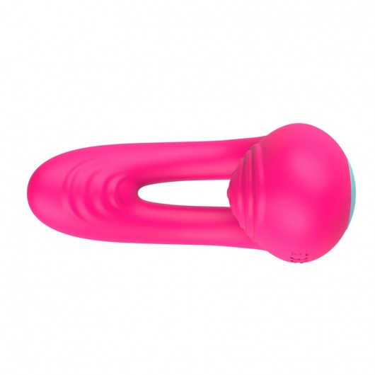 Розовое виброкольцо с пультом ДУ - I-MOON - в Волжском купить с доставкой