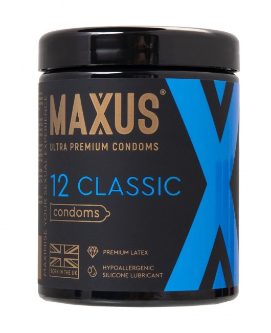 Классические презервативы MAXUS Classic - 12 шт. - Maxus - купить с доставкой в Волжском