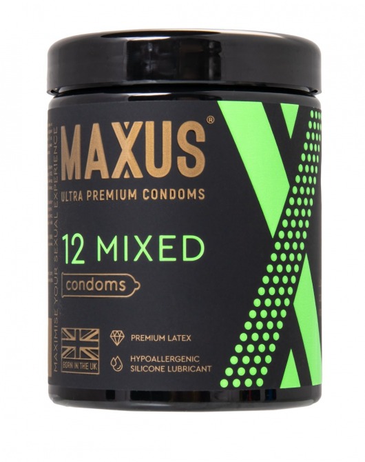 Презервативы MAXUS Mixed - 12 шт. - Maxus - купить с доставкой в Волжском