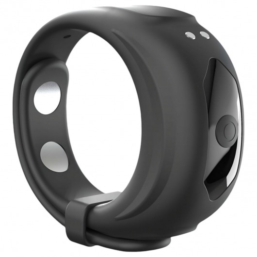 Черное эрекционное виброкольцо Fit Vibe Ring - Dorcel - в Волжском купить с доставкой
