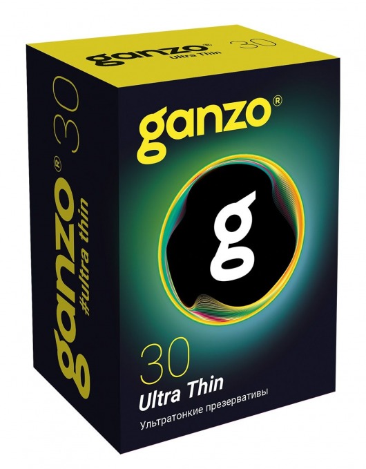 Супертонкие презервативы Ganzo Ultra thin - 30 шт. - Ganzo - купить с доставкой в Волжском