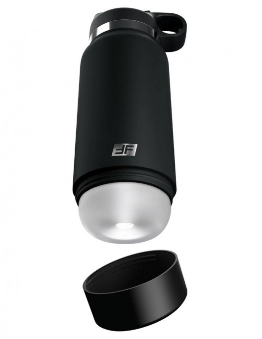 Черный мастурбатор в виде бутылки Fap Flask - Pipedream - в Волжском купить с доставкой