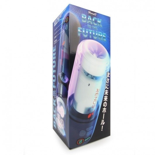 Черный вибромастурбатор Back To The Future - Rends - в Волжском купить с доставкой