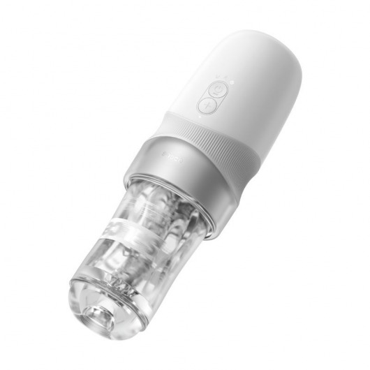 Белый автоматический мастурбатор Extra Sauce - Sauce - в Волжском купить с доставкой