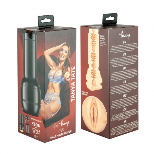 Мастурбатор-вагина FeelTanya Stroker - Kiiroo - в Волжском купить с доставкой