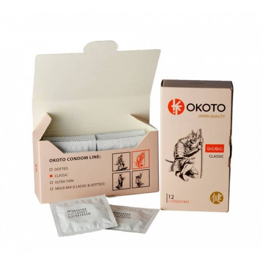 Презервативы OKOTO Classic - 12 шт. - Sitabella - купить с доставкой в Волжском