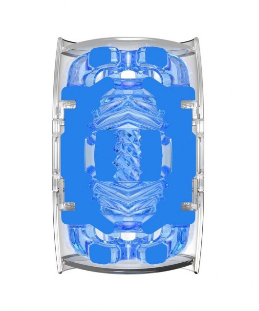 Мастурбатор Fleshlight Quickshot Turbo Blue Ice - Fleshlight - в Волжском купить с доставкой