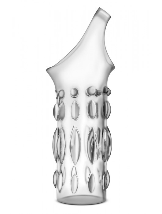 Прозрачная насадка на пенис Stretchy Studded Penis Sleeve Ring - Blush Novelties - в Волжском купить с доставкой