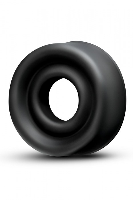 Черный уплотнитель на вакуумную помпу Silicone Pump Sleeve Medium - Blush Novelties - в Волжском купить с доставкой