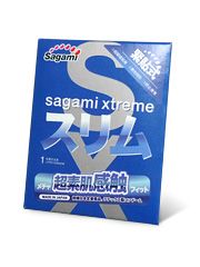 Презерватив Sagami Xtreme FEEL FIT 3D - 1 шт. - Sagami - купить с доставкой в Волжском