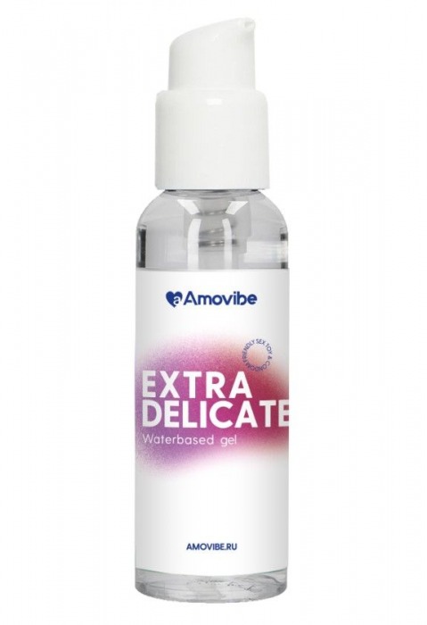 Гель на водной основе Amovibe Extra Delicate - 100 мл. - Amovibe - купить с доставкой в Волжском