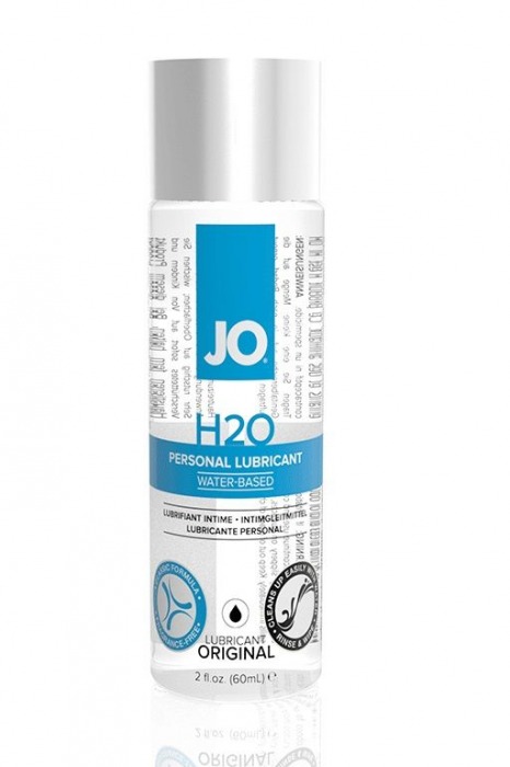 Нейтральный лубрикант на водной основе JO Personal Lubricant H2O - 60 мл. - System JO - купить с доставкой в Волжском