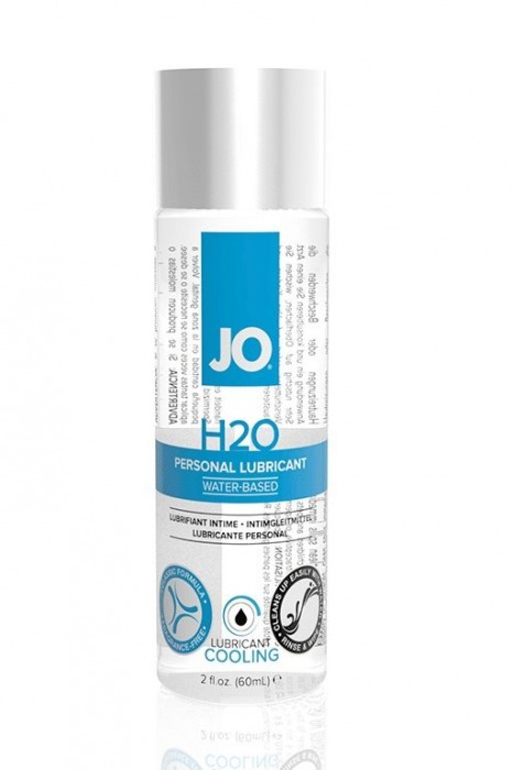 Охлаждающий лубрикант на водной основе JO Personal Lubricant H2O COOLING - 60 мл. - System JO - купить с доставкой в Волжском