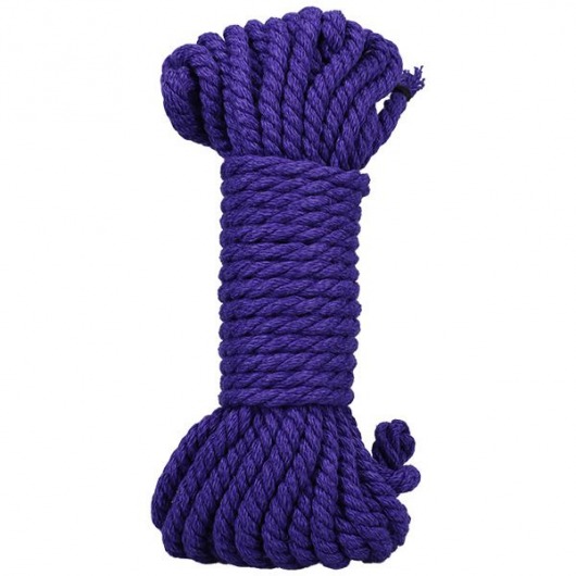 Фиолетовая верёвка для связывания и фиксации Bind Tie - 9,14 м. - Doc Johnson - купить с доставкой в Волжском