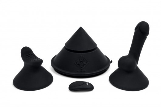 Конусный вибромассажер Cowgirl Cone с 2 насадками - CowGirl - купить с доставкой в Волжском