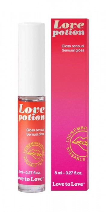 Возбуждающий блеск для губ Love Potion - 8 мл. - Love to Love - купить с доставкой в Волжском