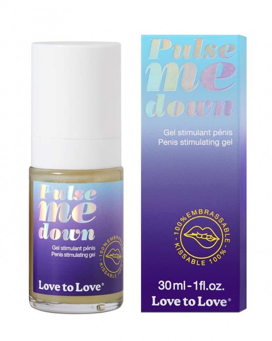 Стимулирующий гель для пениса Pulse Me Down - 30 мл. - Love to Love - купить с доставкой в Волжском