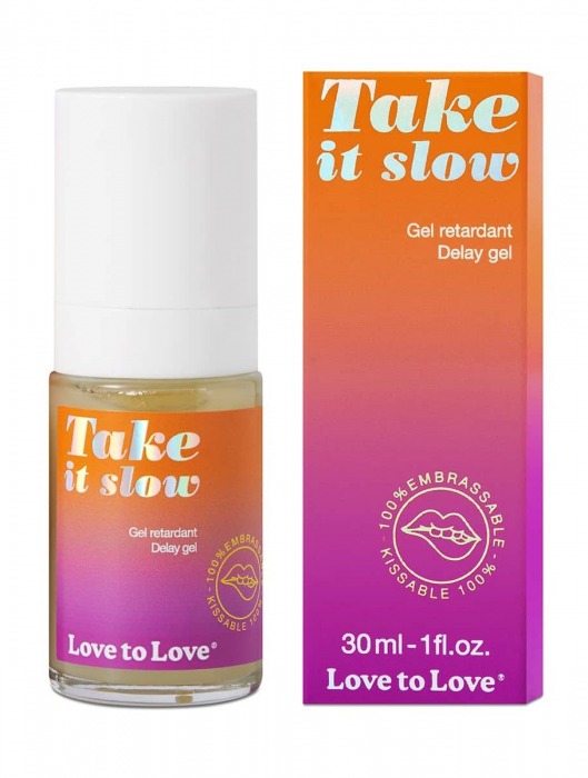 Пролонгирующий гель для мужчин Take It Slow - 30 мл. - Love to Love - купить с доставкой в Волжском