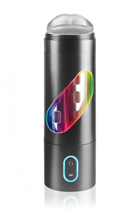 Перезаряжаемый мастурбатор-ротик Extreme Toyz Rechargeable Roto-Bator Mouth - Pipedream - в Волжском купить с доставкой