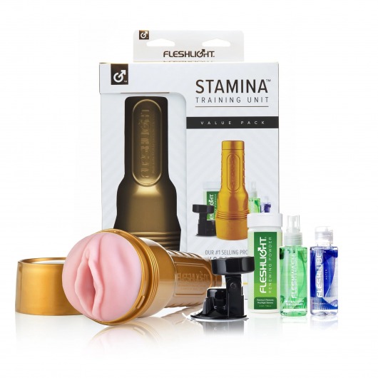 Набор для мастурбации Fleshlight Stamina Training Unit - Fleshlight - в Волжском купить с доставкой