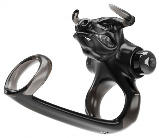 Дымчатая стимулирующая насадка на член Bull Warrior - Baile - в Волжском купить с доставкой