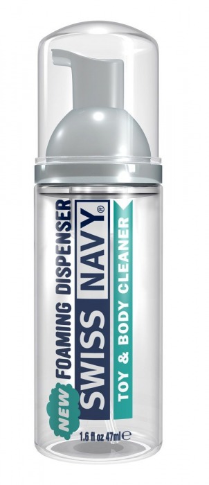 Очищающая пенка для игрушек и тела Toy   Body Cleaner Foamer - 47 мл. - Swiss navy - купить с доставкой в Волжском