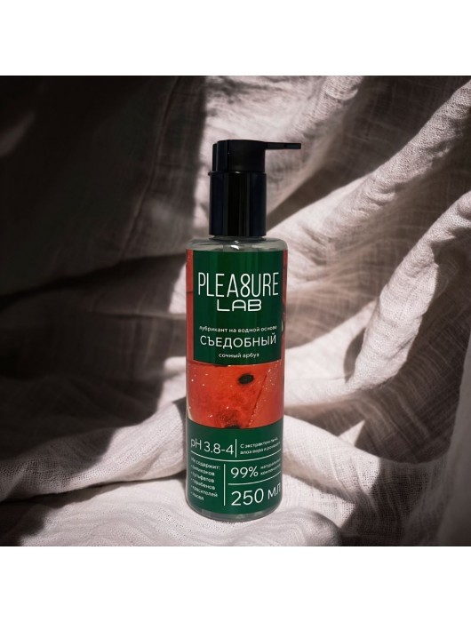 Лубрикант на водной основе Pleasure Lab с ароматом арбуза - 250 мл. - Pleasure Lab - купить с доставкой в Волжском