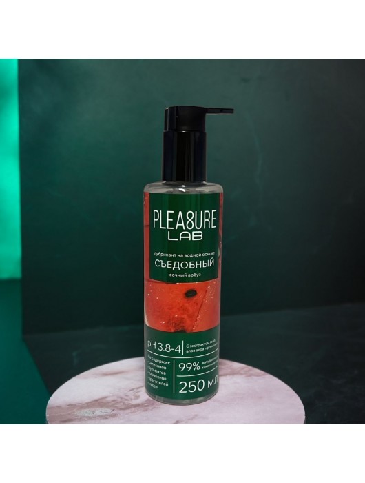 Лубрикант на водной основе Pleasure Lab с ароматом арбуза - 250 мл. - Pleasure Lab - купить с доставкой в Волжском