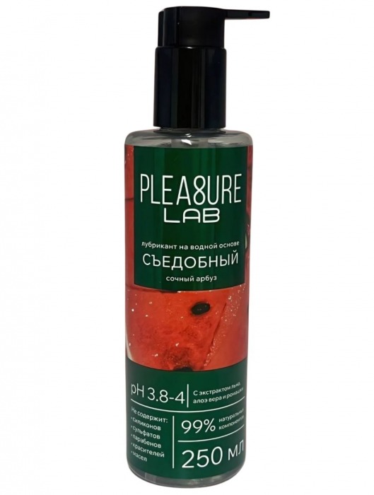 Лубрикант на водной основе Pleasure Lab с ароматом арбуза - 250 мл. - Pleasure Lab - купить с доставкой в Волжском