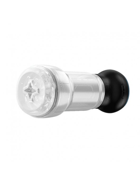 Набор PowerBlow   Feel Pocket Stroker Crystal: мастурбатор и интерактивная насадка - Kiiroo - в Волжском купить с доставкой