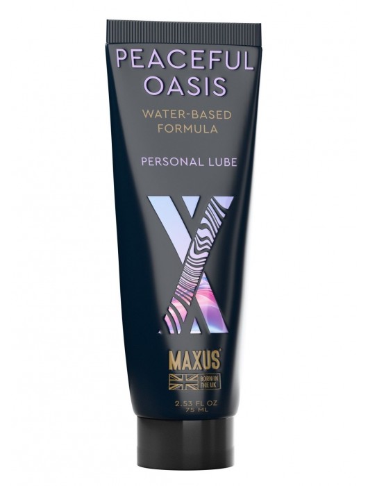 Интимный гель на водной основе MAXUS Peaceful Oasis - 75 мл. - Maxus - купить с доставкой в Волжском