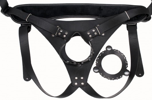 Пояс Hard Brutal для больших насадок - LOVETOY (А-Полимер) - купить с доставкой в Волжском