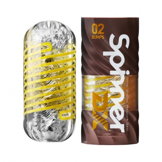 Мастурбатор Tenga Spinner DX 02 Bumps - Tenga - в Волжском купить с доставкой