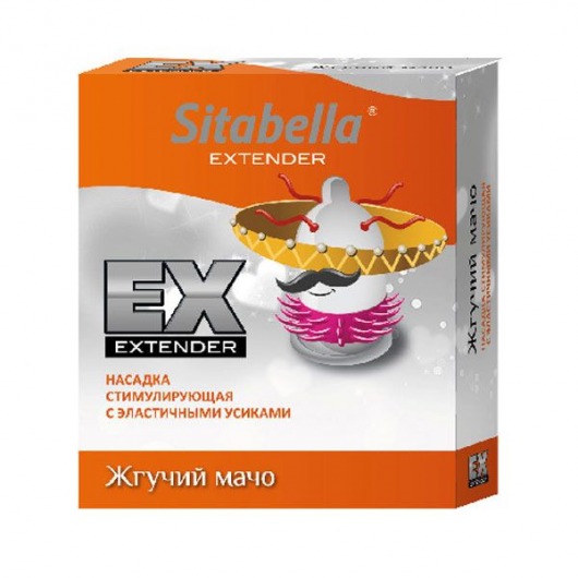 Стимулирующая насадка Sitabella Extender  Жгучий мачо - Sitabella - купить с доставкой в Волжском
